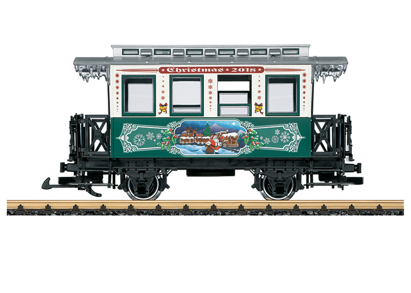 LGB 36018 G Christmas Car for 2018