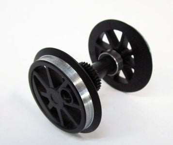 Piko 36078 G BB Geared Wheelset, 0-6-0T, Black