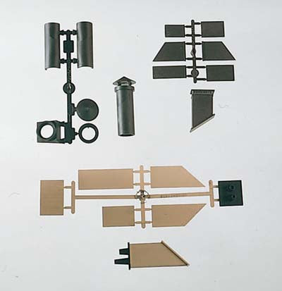 Piko 62812 G Components Chimneys Assorted