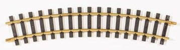Piko 35213 G Brass 36.2" Radius Curved Track Section