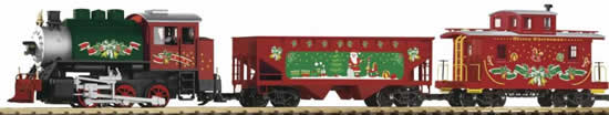 Piko 38105 Christmas G Gauge Steam Starter Train Set