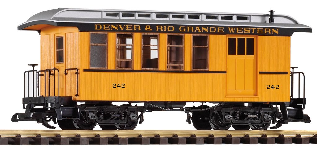 Piko 38601 G Denver & Rio Grande Western Wood Combine Yellow #210