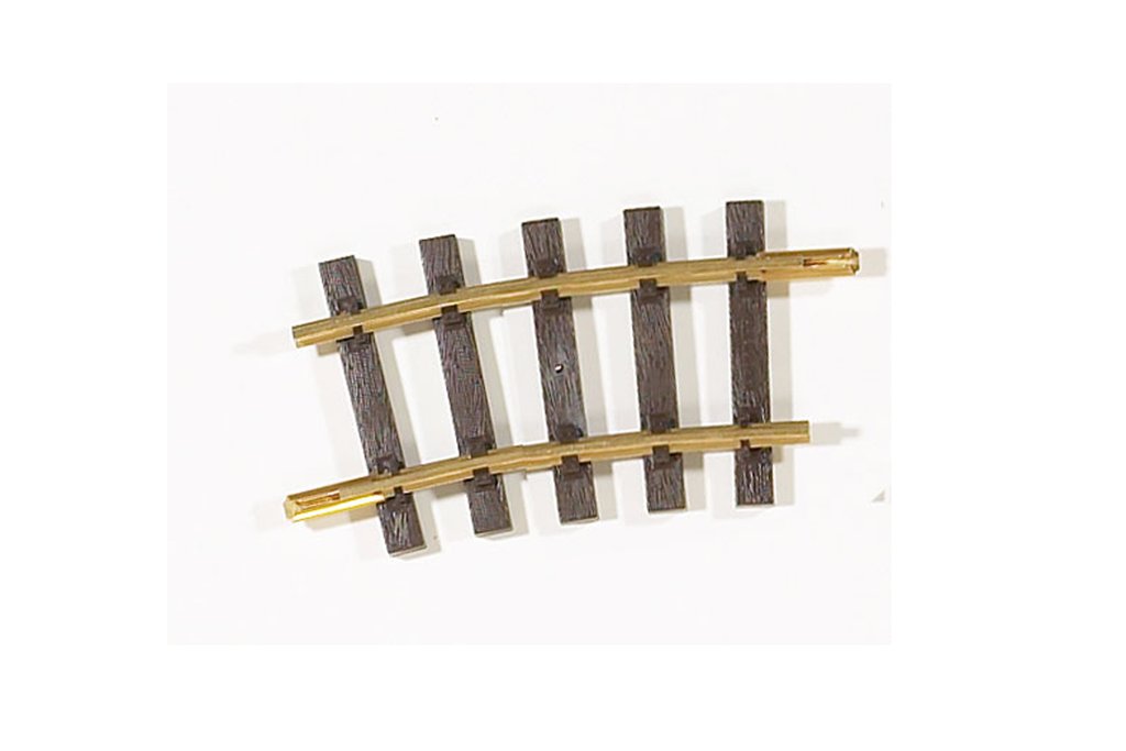 Piko 35216 G Code 332 Brass R5 7.5° 48.8" Radius Curved Track Section
