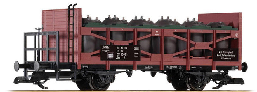 Piko 37918 G Deutsche Reichsbahn IV Acid Tank Car with Brake Platform
