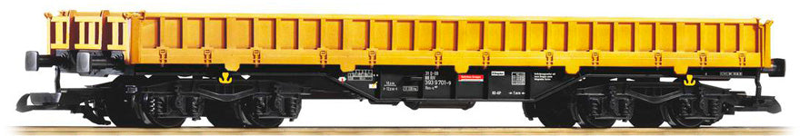 Piko 37762 G Deutsche Bahn VI Bahnbaugruppe Low-Side Gondola Yellow