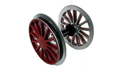 Piko 36085 G BB Plated Traction Wheelset BR194, Red