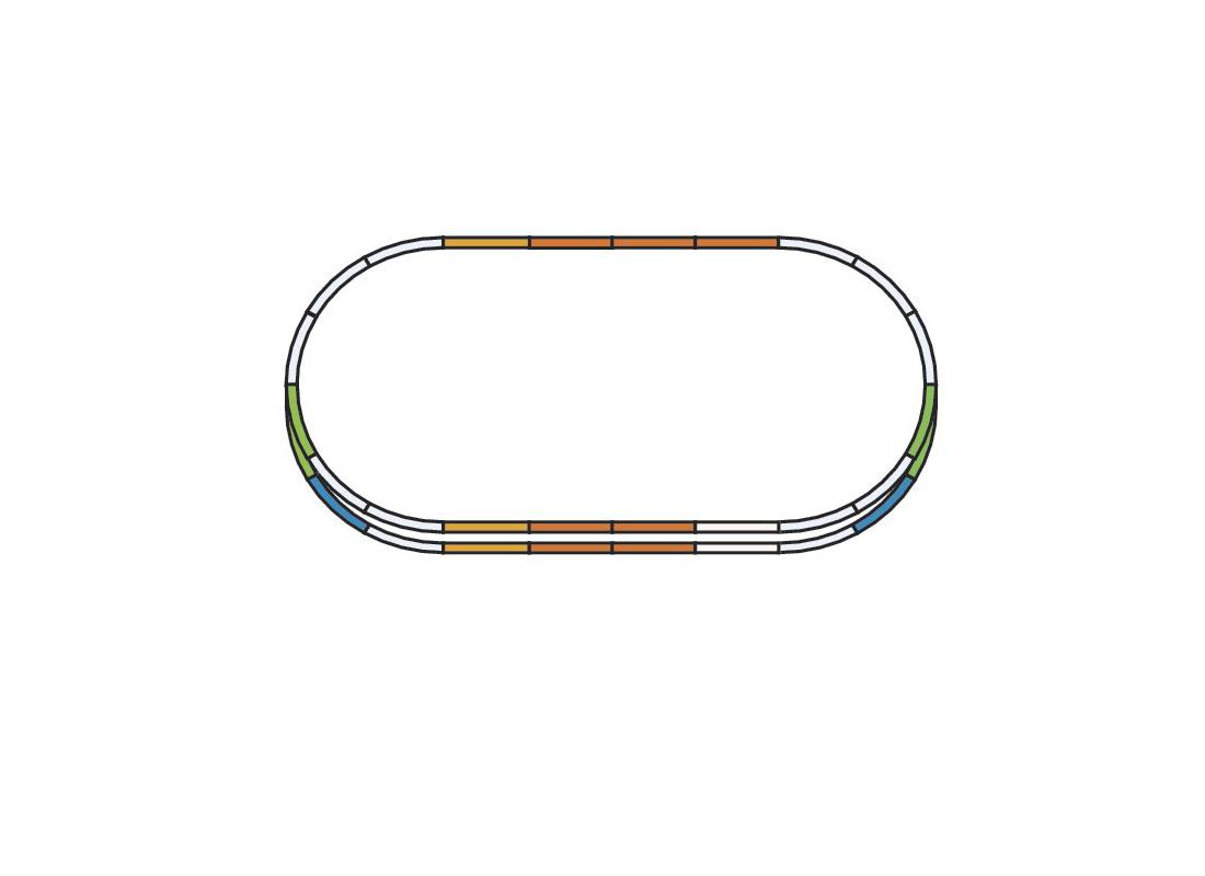 Piko 55340 HO Track Set E