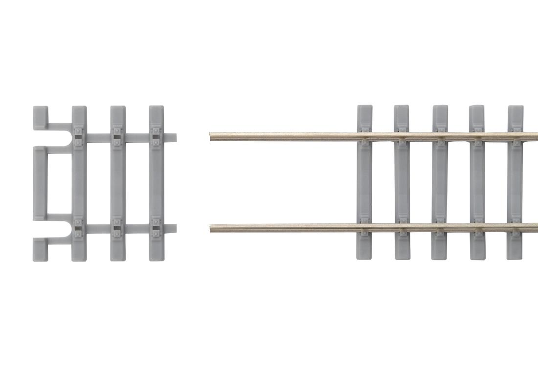 Piko 55151 HO 1.2" Concrete Flex Track End Ties (Pack of 12)