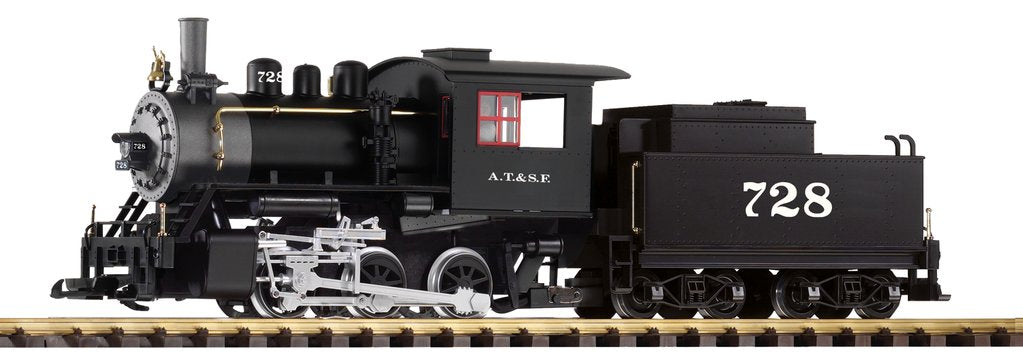 Piko 38204 G Santa Fe 0-6-0 Locomotive & Tender #728
