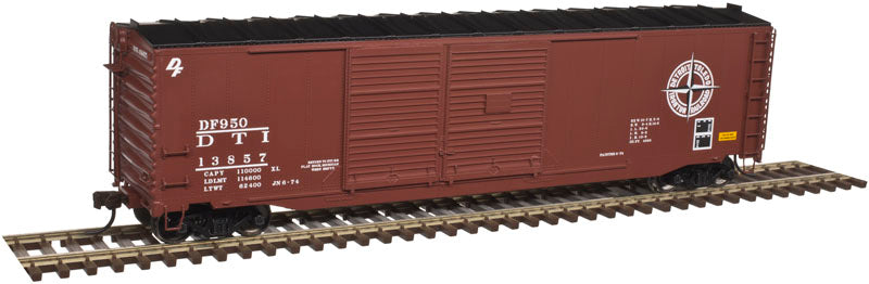 Atlas 20004408 HO Detroit Toledo & Ironton 50' Double Door Box Car #13851