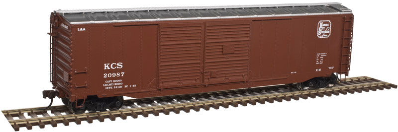 Atlas 20004417 HO Kansas City Southern 50' Double Door Box Car #20958