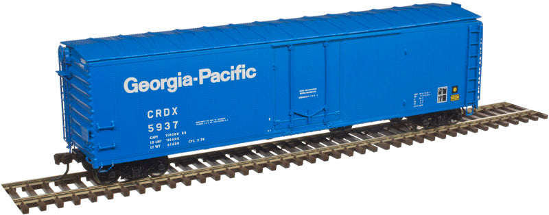 Atlas 20004647 HO Georgia Pacific (CRDX) 50' Plug Door Box Car #5939