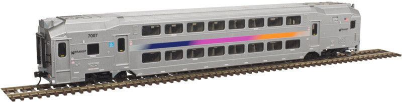 Atlas 20004807 HO Scale NJ Transit Modern Commuter Trains Multi-Level Cab Car
