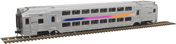 Atlas 20004807 HO Scale NJ Transit Modern Commuter Trains Multi