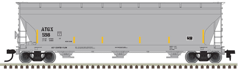 Atlas 20004788 HO ATEL Leasing ACF® 4650 Centerflow Hopper #669