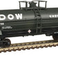 Atlas 50003745 N DOW 11,000 Gallon Tank Car with Platform (Green/White) #775