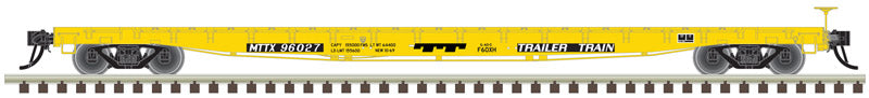 Atlas 50003935 N Scale Trailer Train 60' Flat Car #96017