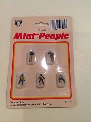 IHC 4264 HO Mini-People Male Figure Pack (Pack of 5)