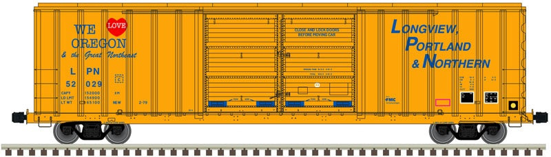 Atlas 20004601 HO Longview, Portland & Northern FMC 5503 Double Door Box Car