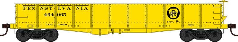 Bowser 42678 HO PennsylvaniaMaintenance of Way GS 40' Gondola #494074