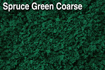 Scenic Express EX804E Coarse Spruce Green Flock & Turf - 48 oz. Eco-Pak