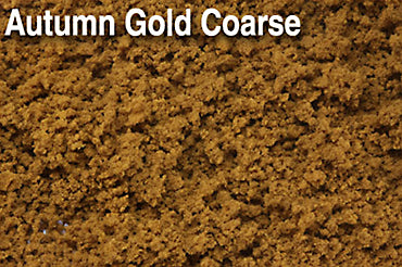 Scenic Express EX875E Coarse Autumn Gold Flock & Turf - 48 oz. Eco-Pak