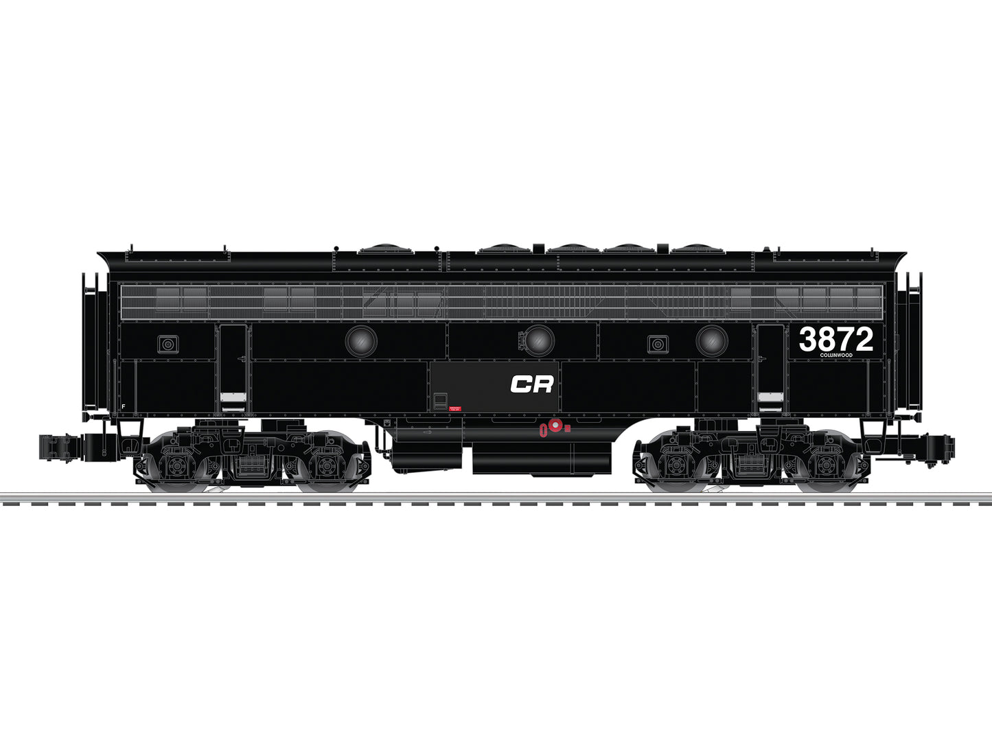 Lionel 6-85220 Conrail Legacy Superbass F7B Diesel Locomotive #3872