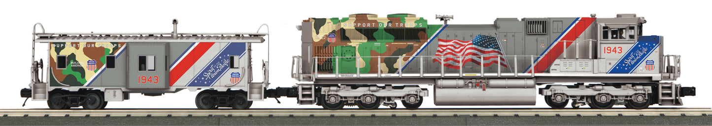 MTH 30-20520-1 Union Pacific SD70ACe O Gauge Diesel Freight Train Set w/PS 3.0