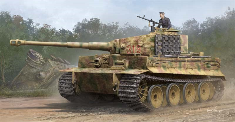 Trumpeter 09539 1:35 Pz.Kpfw.VI Ausf.E Sd.Kfz.181 Tiger I w/Zimmerit Kit