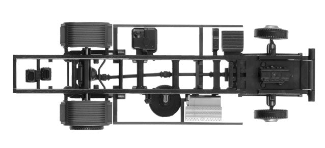 Herpa 084499 1:87 Chassis Mercedes-Benz Atego LKW 7.5t for Liftgate (Pack of 2)