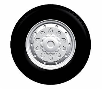 Herpa 052931 1:87 All-Terrain Front Axle (8 sets)