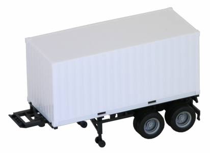 Herpa 005442 1:87 20' Container with Chassis
