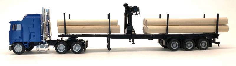 Herpa 006576 1:87 K100 Log Truck with Hoist