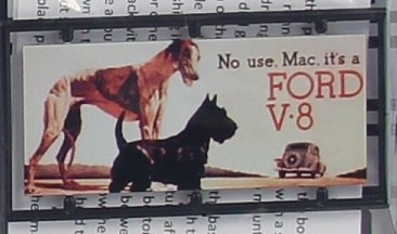 Tichy 2672 N Ford V-8 Billboard Kit