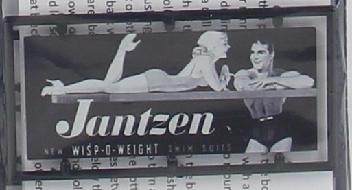 Tichy 8449 HO Jantzen Swimsuits Wisp-o-Weight Slogan Billboard Kit