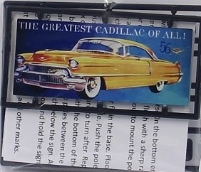 Tichy 2644 N 1956 Cadillac Billboard Kit