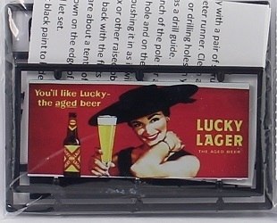 Tichy 8412 HO Lucky Lager Billboard Kit