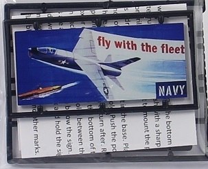 Tichy 8405 HO Fly with the Fleet Navy Billboard Kit