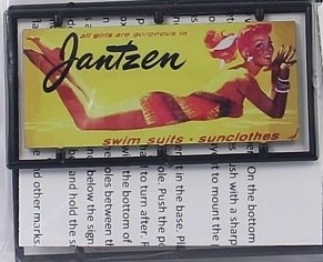 Tichy 2639 N Jantzen Swimwear Billboard Kit