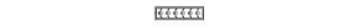 Tichy 2503 N Gray Plastic Non-Working Lamp Reflectors (Pack of 16)