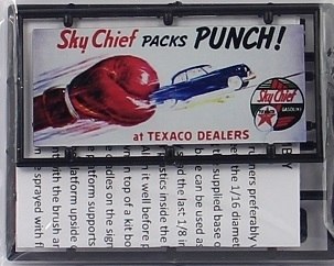 Tichy 8426 HO Sky Chief Packs a Punch Gasoline Billboard