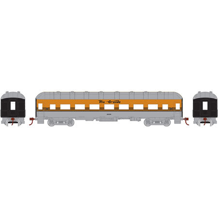Athearn 86617 HO Denver & Rio Grande Western Ready-To-Run Arch Roof Coach #1009