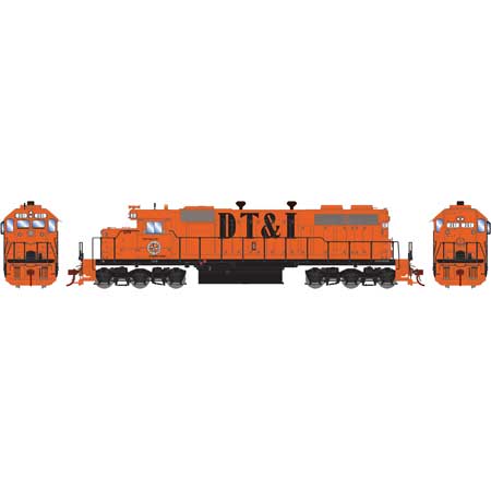 Athearn 88526 HO Detroit, Toledo and Ironton RTR SD38 Diesel Locomotive #251