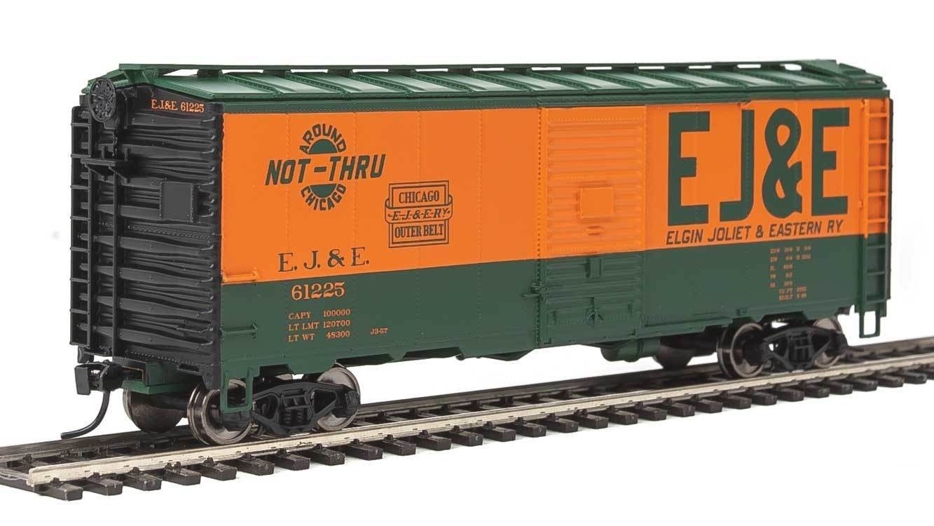 Walthers 910-1322 HO Elgin Joliet & Eastern Railway 40' AAR 1944 Boxcar #61225