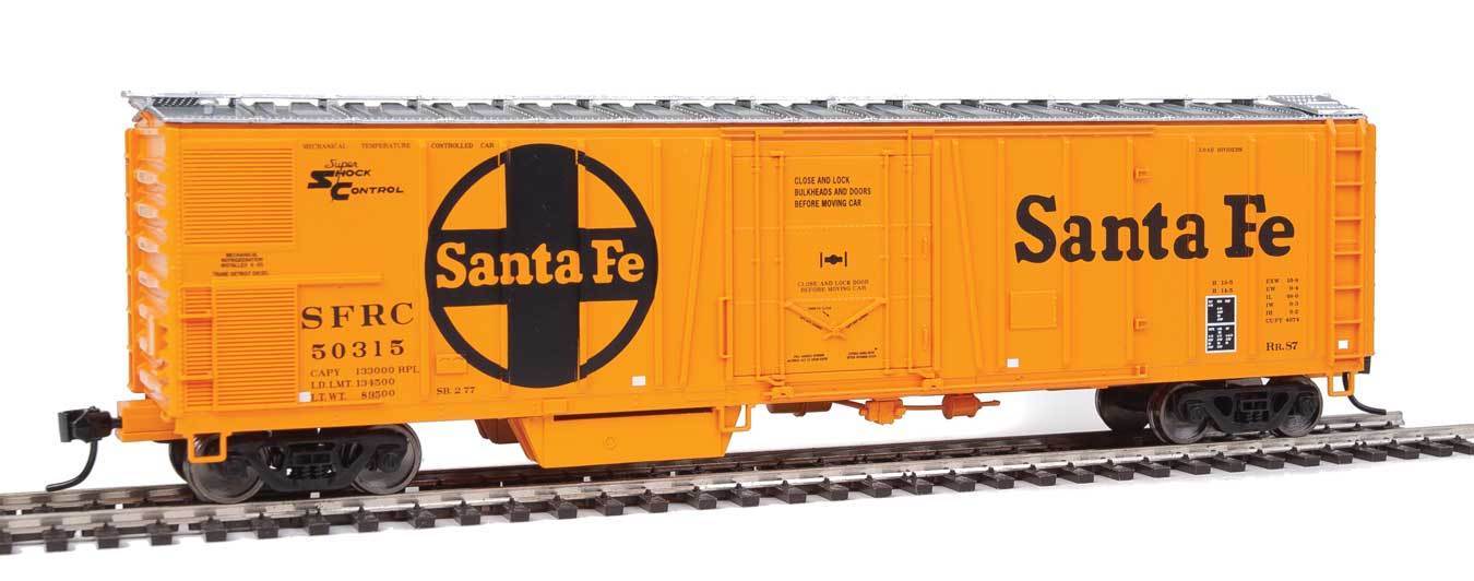 Walthers 910-3763 HO Santa Fe 50' AAR Mechanical Refrigerator Car RTR #50315