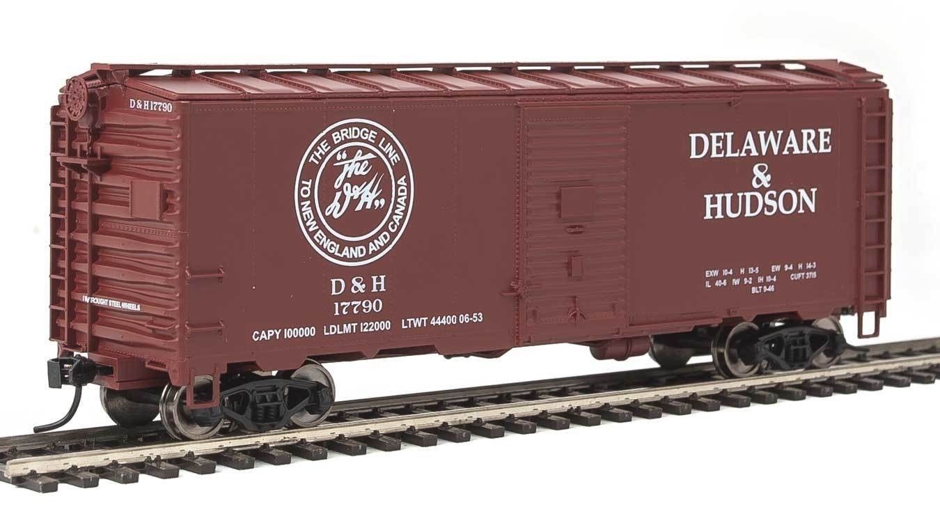 Walthers 910-1320 HO D&H 40' AAR 1944 Boxcar RTR #17790