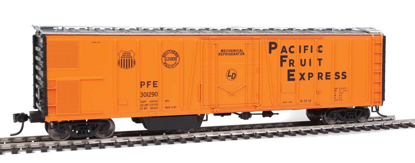 Walthers 910-3774 HO Pacific Fruit Express 50' AAR Mechanical Reefer RTR #301290