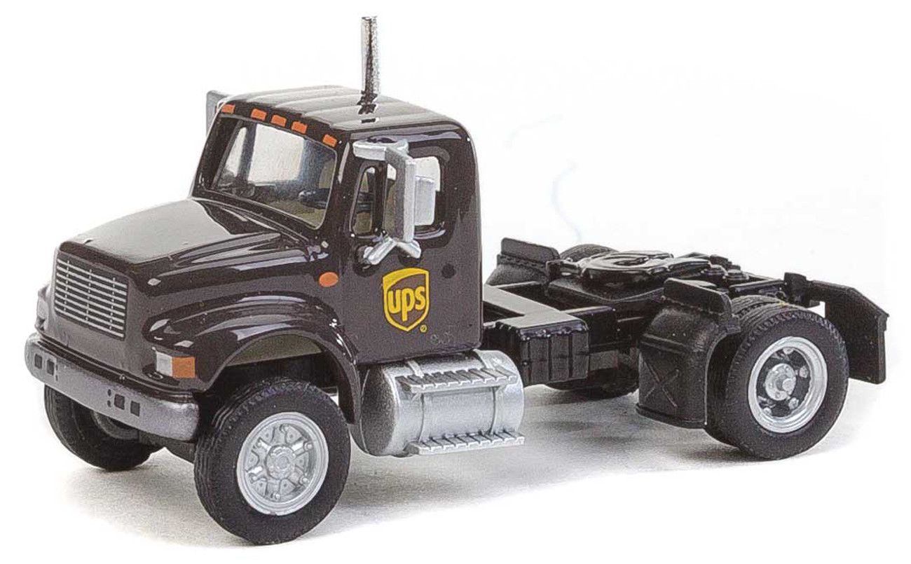 Walthers 949-11193 HO UPS International 4900 Single-Axle Semi Tractor Only