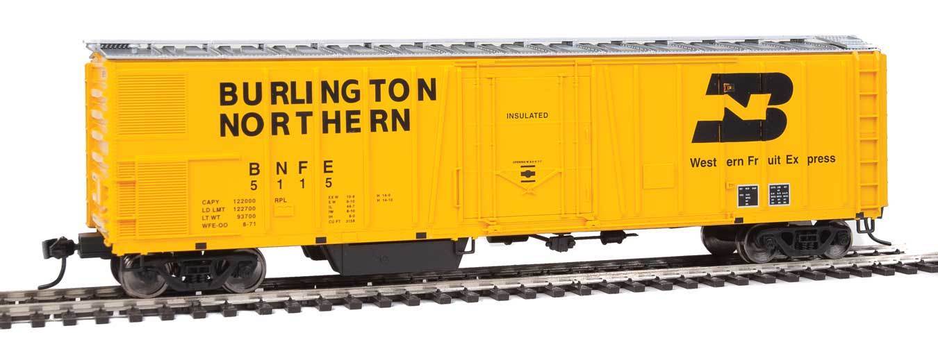 Walthers 910-3765 HO BN 50' AAR Mechanical Refrigerator Car RTR #5115