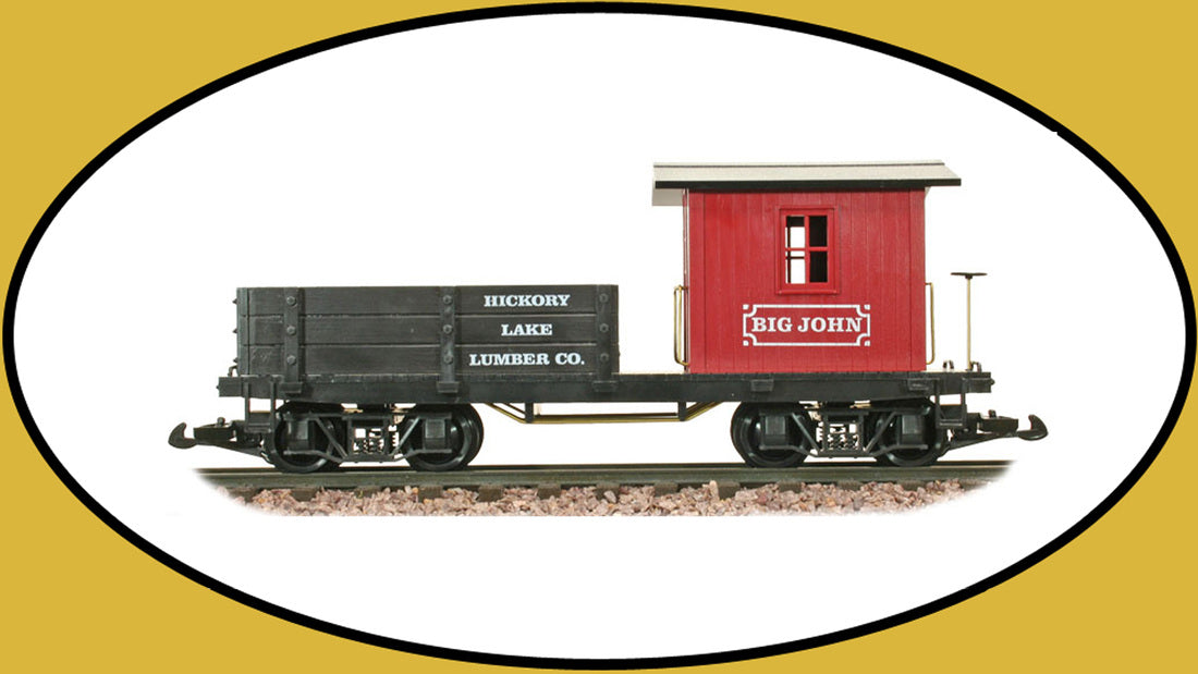 Hartland 05016 G Hickory Lake Lumber Big John Work Caboose
